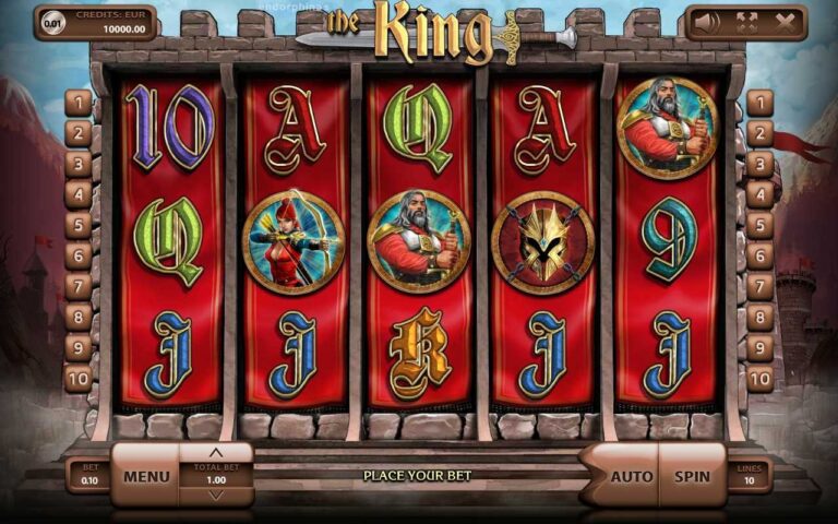 Характеристики игрового автомата The King